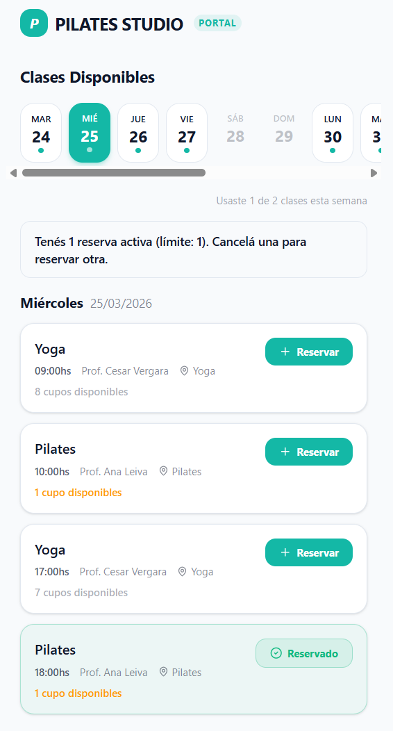 App Clases - Gestión de Alumnos